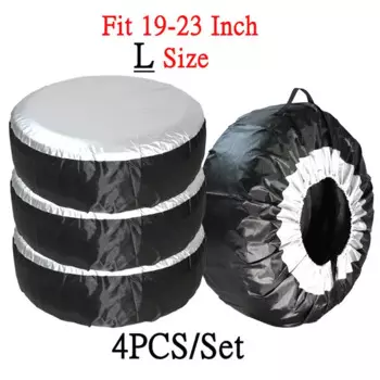 1/2/4 шт., чехлы для автомобильных шин, 13-19 дюймов, 19-23 дюйма