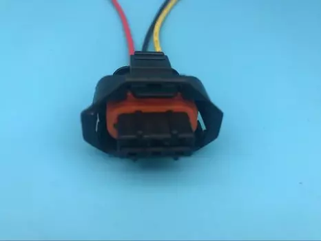 1/2/5/10/20/50/100 шт., 3-контактный гнездовой Электрический разъем с проводным отверстием для BOSCH 1928403966