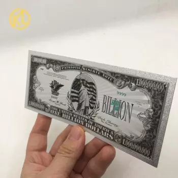 1 2 5 10 20 50 100 500 1000 5000 10000 Million Billion US Dollar Gold Bill Banknotes Decoration Antique Plated Gold USA Souvenir