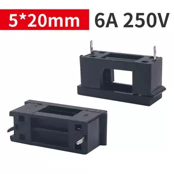 Держатели предохранителей YQSiNYUE BLX-A тип 5x20 мм 6A 250В