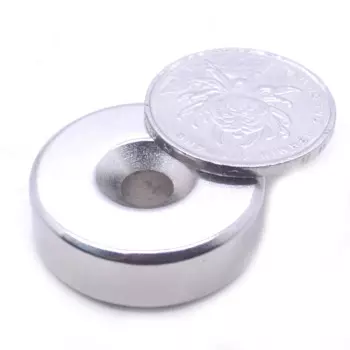 1/2/5/10 шт., неодимовый магнит 30x8 мм, отверстие 6 мм