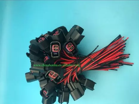 1/2/5/8/10/20/50/100 шт., разъем для топливной форсунки, зажимы для проводов, топливные форсунки EV6 EV14, разъем USCAR, отрезка и Соединение концов