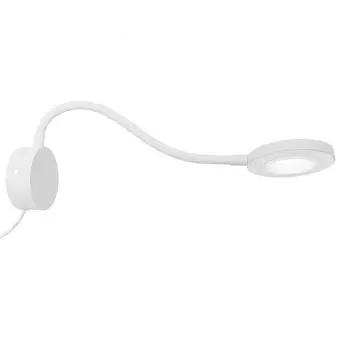 1/2/6 шт. в упаковке USB 5 Вт светодиодный настенный светильник с регулируемой яркостью, черный, белый, DC5V, USB настенные светильники с затемнением для прикроватного чтения, регулируемая лампа для спальни