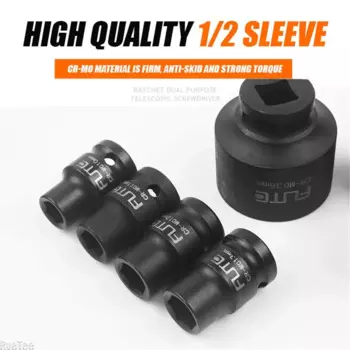 RveTee Шестигранная ударная головка для гайковерта 1/2 дюйма