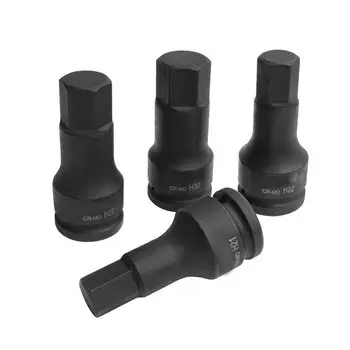 1/2 "Привод ударных шестигранных ключей с шестигранной головкой H4 H5 H6 H7 H8 H9 H10 H11 H12 H13 H14 H15 H16 H17 H18 H19 H20 H21 H22 H24 H27 H30