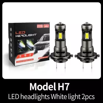 1/2 шт. 35 Вт H7 6500 К ярко-белые светодиодные лампы для мотоцикла A5 для Kawasaki Z900 2017 2018 2019 мотоцикла