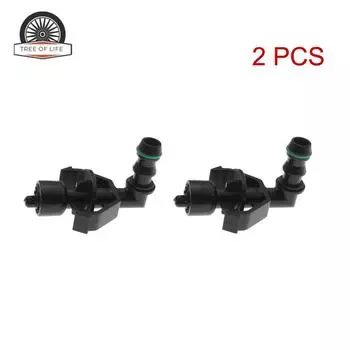 1/2 шт. 61677059223 7059223 Для BMW 6 E63 E64 LCI 2004-2010 передний бампер, форсунка омывателя фар, крышка распыления воды