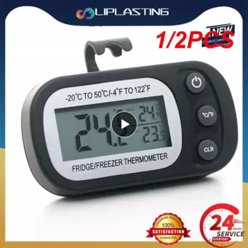 1/2 шт., электронный цифровой термометр для холодильника
