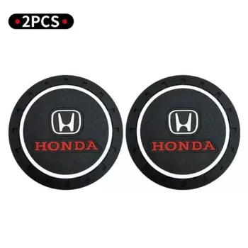 1/2 шт. автомобильные подставки для чашек с прорезями для воды, нескользящий коврик для Honda Civci FIT CRV Accord Jazz HRV Dio Stepwgn Prelude Odyssey, аксессуары