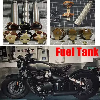 Емкость для бензобака 1,2 л, нержавеющая сталь, для мотоциклов, для поплавков, HONDA, ямахов, BWM, Harley