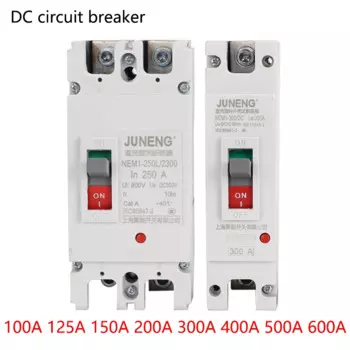 1/2P DC Автоматический выключатель MCCB 12V 24v 48V 96V 120 A