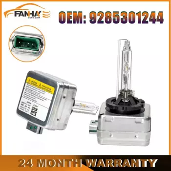 1/2шт. 9285301244 Новая ксеноновая лампа HID 12 В 35 Вт D3S, замена HID фары 6000K, 3-контактная запасная часть 9285 301 244, аксессуары