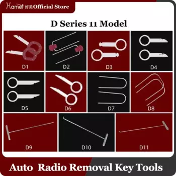 1/2 шт. автомобильные стерео радио съемные ключи инструмент для компакт-дисков для Volkswagen BMW Porsche Cooper Audi A4 B6 B8 A5 Ford Fiesta