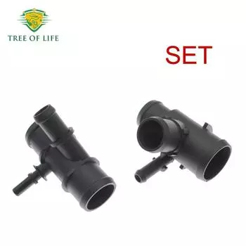 1/2X LR 025969 Корпус термостата, разъем водопроводной трубы для Land Rover Range Rover Sport 3.0T V6 2010-2013 Discovery 4 2010-2016