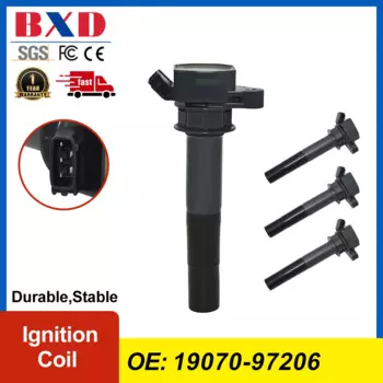 1/3/4 шт. катушка зажигания 19070-97206 1907097206 для MOVE CUSTOM L155S, COPEN L880K, сетка M11S, MAX L952S 2003 автомобильные аксессуары