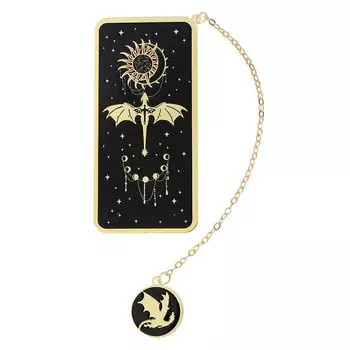 1/3 шт., круглая пластина с четвертым крылом, металлическая закладка с рисунком дракона, аксессуары для чтения для мужчин и женщин, любители книг, обучающие канцелярские принадлежности