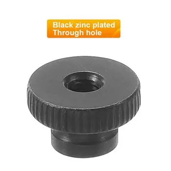 1-3 шт., нержавеющая сталь, черный/цинк/никелированный, с накаткой, гайка с высокой головкой, зажимные ручки для большого пальца, ручные гайки M3 M6 M8 M10
