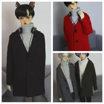 1/4 1/3 весы BJD одежда зимнее шерстяное пальто для BJD/SD MSD SD13 SD17 SSDF сильный дядя аксессуары для кукол C0959