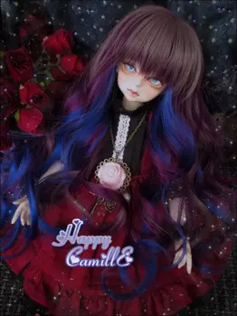 1/4 1/3 весы BJD парик длинные волосы кудри для BJD/Аксессуары для кукол SD, не входит в комплект, обуви, одежды и других аксессуаров 18D1342