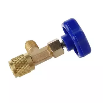 1/4 автоматическая открывалка для бутылок с клапаном переменного тока SAE для газового хладагента R22 R134a R410A