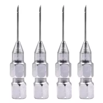 1/4 шт., игольчатая насадка для пистолета для масла, съемная игольная насадка для смазки, пистолет для впрыска масла, наконечник, инструмент для ручного ремонта, аксессуары