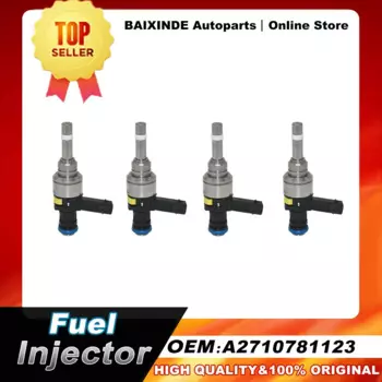 1/4 шт. OEM A2710781123 Топливная форсунка для 2012-2015 Mercedes-Benz SLK250 2012-2015 Mercedes-Benz C250 автозапчасти