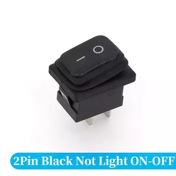 1/5/10 шт. Stlxy KCD1 красный водонепроницаемый переключатель