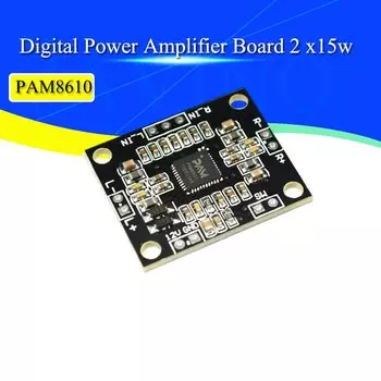 Stlxy PAM8610 цифровой усилитель мощности 2x15 Вт