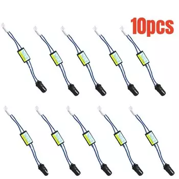 1/5/10 шт., задняя фонарь автомобиля, модуль резистора нагрузки OCB T10 W5W 194 501, без ошибок, кабельная нагрузка