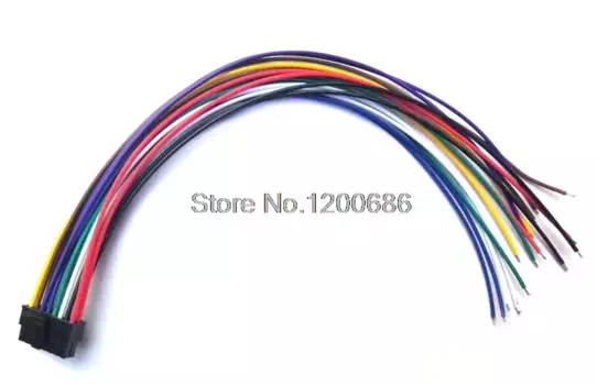 1,5 м, 150 см, 16 контактов, 20AWG, разъем Micro-Fit 3,0, двухрядный, 16 цепей, 16-контактный разъем Molex 3,0, 2*8 контактов, 16p, жгут проводов