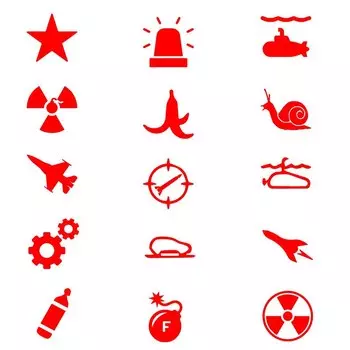 1,5 см, забавная наклейка на автомобиль с ядром, украшение для интерьера вашего автомобиля, наклейка на пуговицы, Переводные картинки с измельчающим эффектом для сиденья истребителя