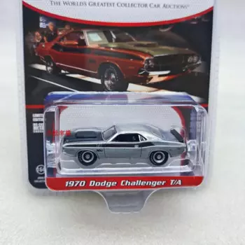 1:64 1970 Dodge Challenger T/A Высокая имитация сплава, модель автомобиля, Коллекционная игрушка, подарок, сувенир, украшение для дисплея