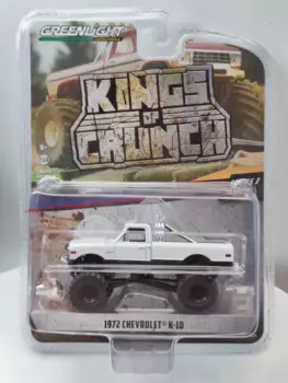 1:64 1972 Chevrolet K-10 Monster Bigfoot грузовик Коллекция моделей автомобилей