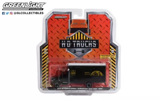 1:64 2013 Международная модель Durastar Box VAN - UPS литая металлическая модель автомобиля, игрушки для коллекции подарков