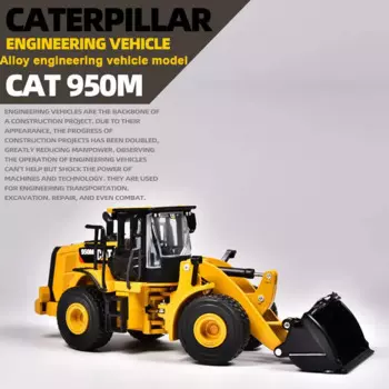 1:64 DM Carter CAT950M бульдозер, модель, погрузчик из сплава, оригинальная фабричная имитация, ручной инженерный автомобиль, игрушки