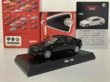 1:64 KYOSHO Alfa 159, сборная модель тележки из литого под давлением сплава
