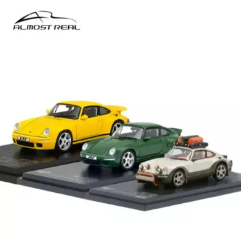 1:64 Porsche 911 RUF Rodeo2020 имитационная модель из сплава, детская коллекция декоративных игрушек, праздничные подарки для детей.