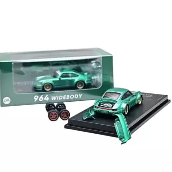 1:64 Porsche 964 Widebody модель из сплава, статическая модель, детская коллекция декоративных игрушек, праздничные подарки для друзей.