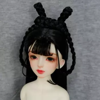 1/6 1/4 1/3 BJD искусственные волосы, винтажные длинные волосы, волшебный парик для YOSD MSD SD13 девочки SSDF аксессуары для кукол дяди A1410