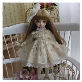 1/6 1/4 1/3 BJD платье + шляпа для 1/6 YOSD 1/4 BJD MSD 1/3 BJD Blyth Кукольное платье аксессуары для кукол костюм
