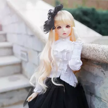 1/6, 1/4, 1/3 масштаб, BJD, кукла, искусственные кудри, волшебные вьющиеся волосы, винтажные парики для BJD/парик древний C0338