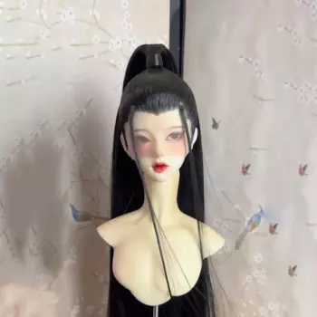 1/6 1/4 1/3 шарнирный парик для Старинного Костюма Hanfu, длинные волосы, ретро Самурайские парики для BJD/SD MSD SD13 девочки SSDF ID75, аксессуары для кукол C2298