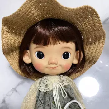 1/6 BJD кукла с большой головой из смолы BJD кукла без макияжа DIY милая девочка кукла аксессуары