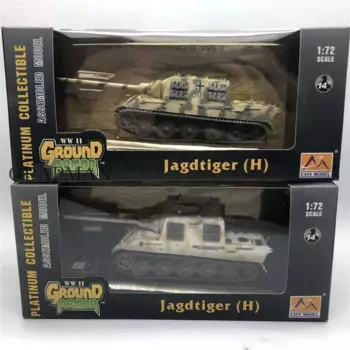 1/72 Танк немецкого джадтигра времен Второй мировой войны, немецкая армия y, танк Tiger 1944, Готовая модель, игрушка Easymodel