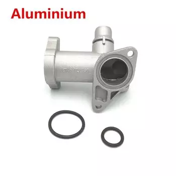 1,8 алюминиевый корпус термостата охлаждающей жидкости шланг Выходной фланец разъем для VW Passat B5 2000-2005 Audi A4 1998-2000 058121133B