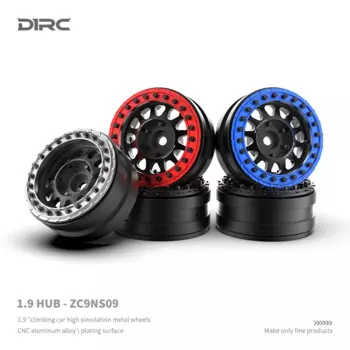 1,9 дюймовый металлический обод, ступица автомобильного колеса для 1/10 RC Crawler AXIAL SCX10 II 90046 Traxxas TRX4 Defender RC4WD D110 D90, детали