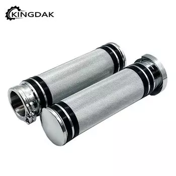 1 дюйм 25 мм мотоциклетные рукоятки руль ручки алюминиевые для Harley Sportster XL 883 1200 VRSC Touring Road King Dyna Softail