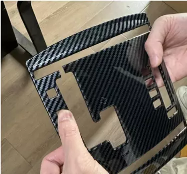 1 или 2 шт. комплект LHD AT центральной коробки передач, пластиковая крышка для Pajero V93 V95, плата из углеродного волокна для Montero V97 V98 Shift