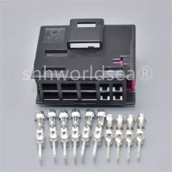 1 компл. 10-контактный автоматический электронный разъем проводка жгут сиденья обогрев штекер гнездо для 7L0972762 8E0972710 с кабелем