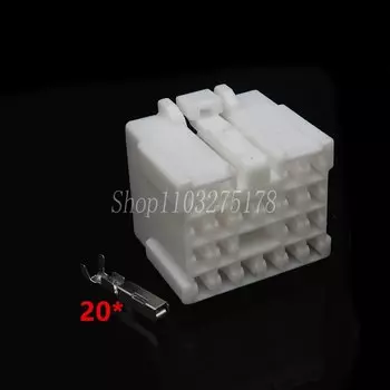 1 компл., 20-контактный разъем 6240-1116 6240-5134, автомобильный инструмент, кабельная жгут, разъем для автомобильного пластикового корпуса
